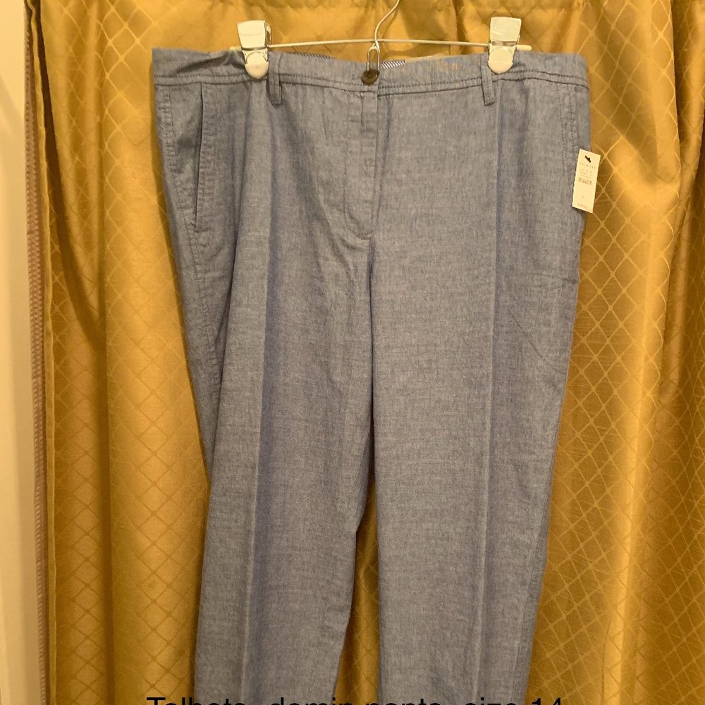 Talbots- demin pants- NEW